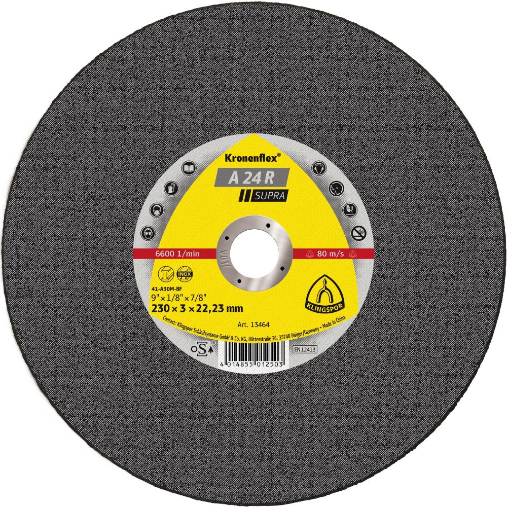 A 24 R Disques à tronçonner, 115 x 2,5 x 22,23 mm centre déporté