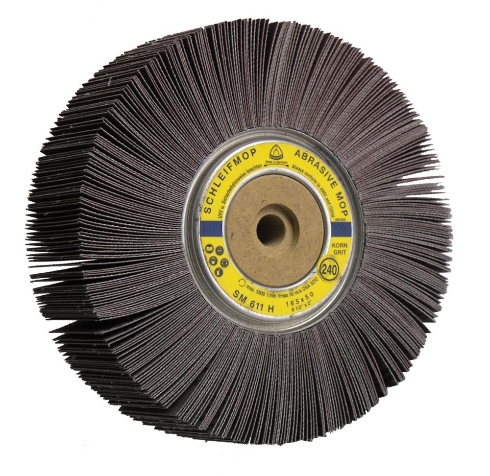 SM 611 H Roues à lamelles LS 309 X, 165 x 25 x 13 mm Grain 240