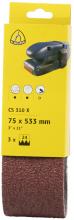 Klingspor Inc 337407 - CS 310 X Bandes portative, 75 x 533 mm Grain 36 F5, SB-emballé avec onglet