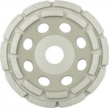 Klingspor Inc 325361 - DS 300 B Plateau diamanté, 115 x 8,2 x 22,23 mm 14 segments 8,2 x 5,5 mm, 2 rangées