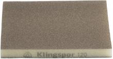Klingspor Inc 125282 - SW 501 Eponges abrasives, oxyde d'alumine Grain 220 96 x 123 x 12,5 mm