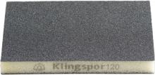 Klingspor Inc 244377 - SW 502 Eponges abrasives, carbure de silicium-SIC Grain 120 96 x 123 x 12,5 mm