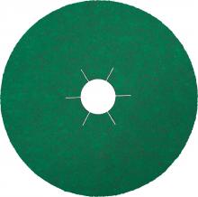 Klingspor Inc 316502 - FS 966 Disques Fibre multiliant céramique, 180 x 22 mm Grain 80 alésage étoilé