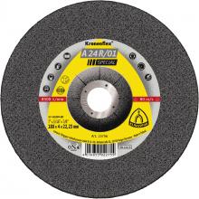 Klingspor Inc 130825 - A 24 R 01 Meules, 125 x 4 x 22,23 mm centre déporté