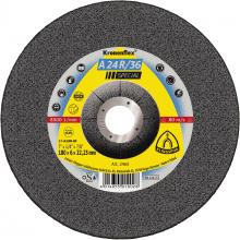 Klingspor Inc 2488 - A 24 R 36 Meules, 115 x 6 x 22,23 mm centre déporté