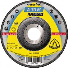 Klingspor Inc 310899 - A 30 M Meules, 115 x 6 x 22,23 mm centre déporté