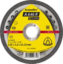 Klingspor Inc 340946 - A 646 R Disques à tronçonner, 125 x 1,6 x 22,23 mm plat