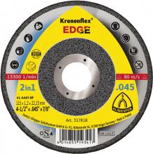 Klingspor Inc 317818 - EDGE Disques à tronçonner, 115 x 1,2 x 22,23 mm plat