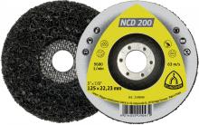 Klingspor Inc 259043 - NCD 200 roue de nettoyage, 115 x 22,23 mm carbure silicium plat