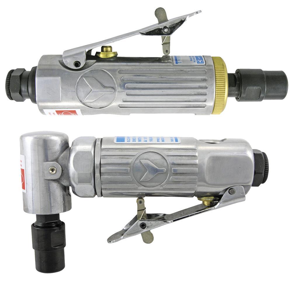 2-in-1 1/4&#34; Die Grinder Combo Set