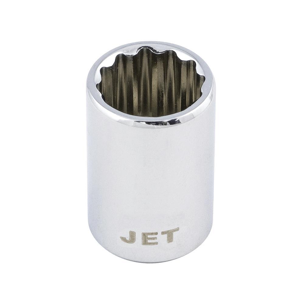 1/4&#34; DR Chrome Socket - Metric - Regular - 12 point - 5.5 mm