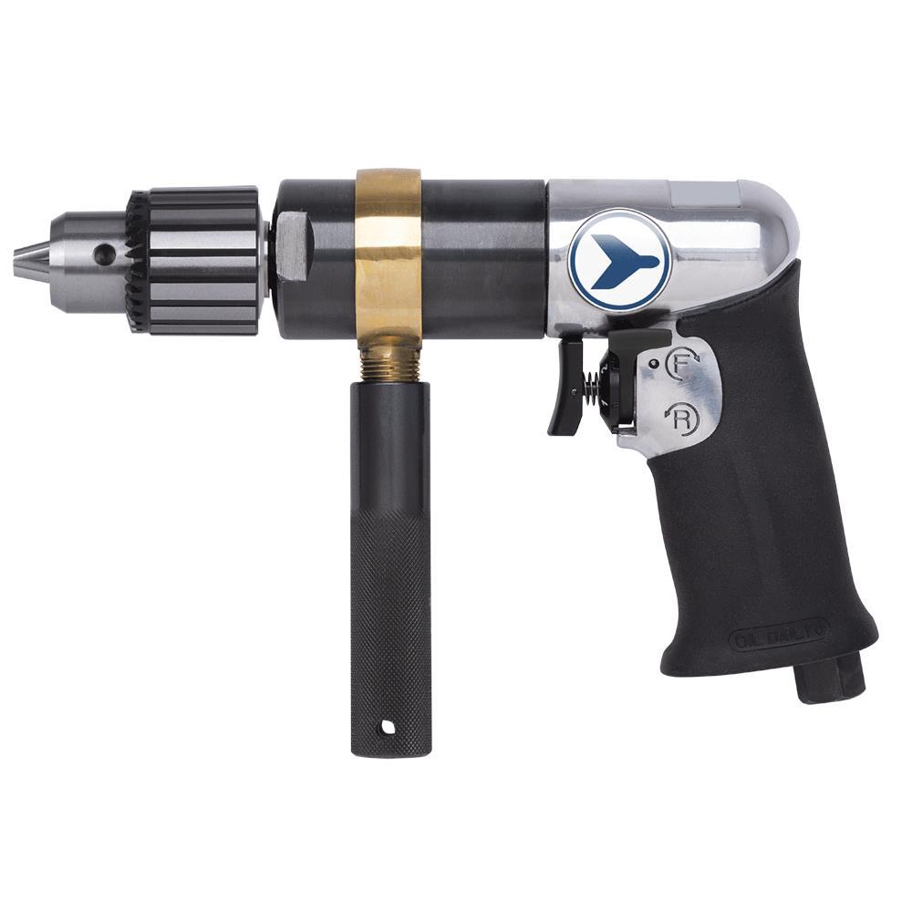 1/2&#34; Variable Speed Air Drill - Keyed Chuck
