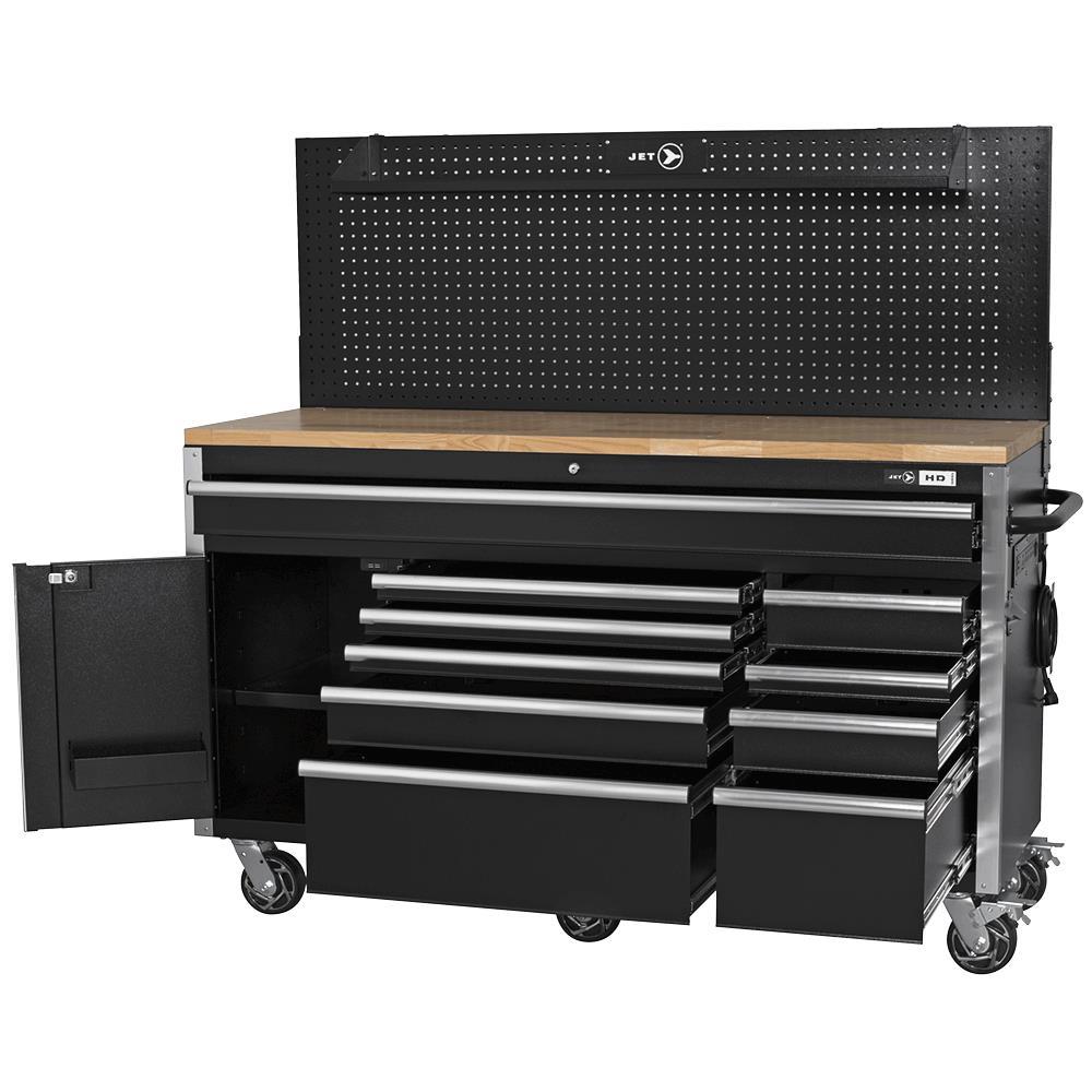 61&#34; X 23&#34; HD Series 10-Drawer Mobile Work Bench