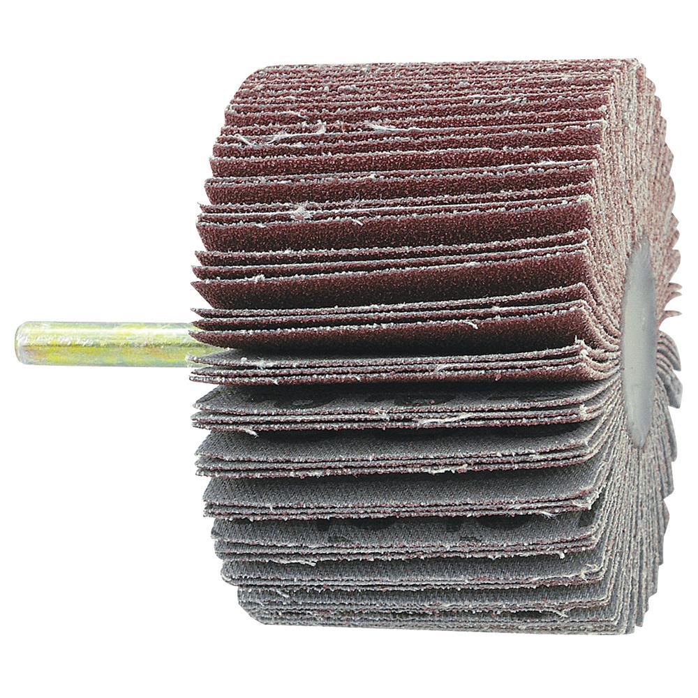 1 x 1 A120 1/4&#34; Shaft Mounted Flapwheel