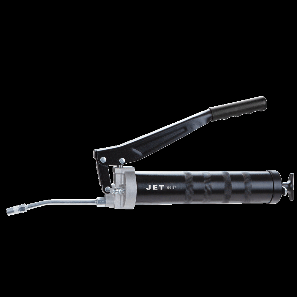 Dual Mode Air Grease Gun with 6&#34; Bent Steel Extension