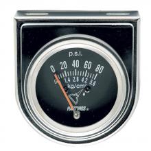 Jet HTA1144 - Chrome Series Mechnical Oil Pressure Gauge Kit