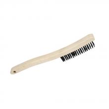 Jet 551102 - 4 Row, Long Handle, Carbon Steel Hand Wire Scratch Brush