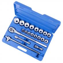 Jet 600407 - 21-Piece 3/4" DR Metric Socket Set  – 12 Point