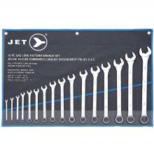Jet 700135 - Long Pattern Wrench Set - SAE - 16 pc