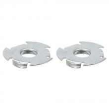 Jet 552114 - 3/4" Hole x 2" O.D. Adaptors for JET Bench Crimped Wire Wheels (Pair)