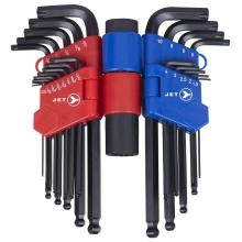 Jet 775123 - 22-Piece SAE/Metric Hextractor Hex Key Set
