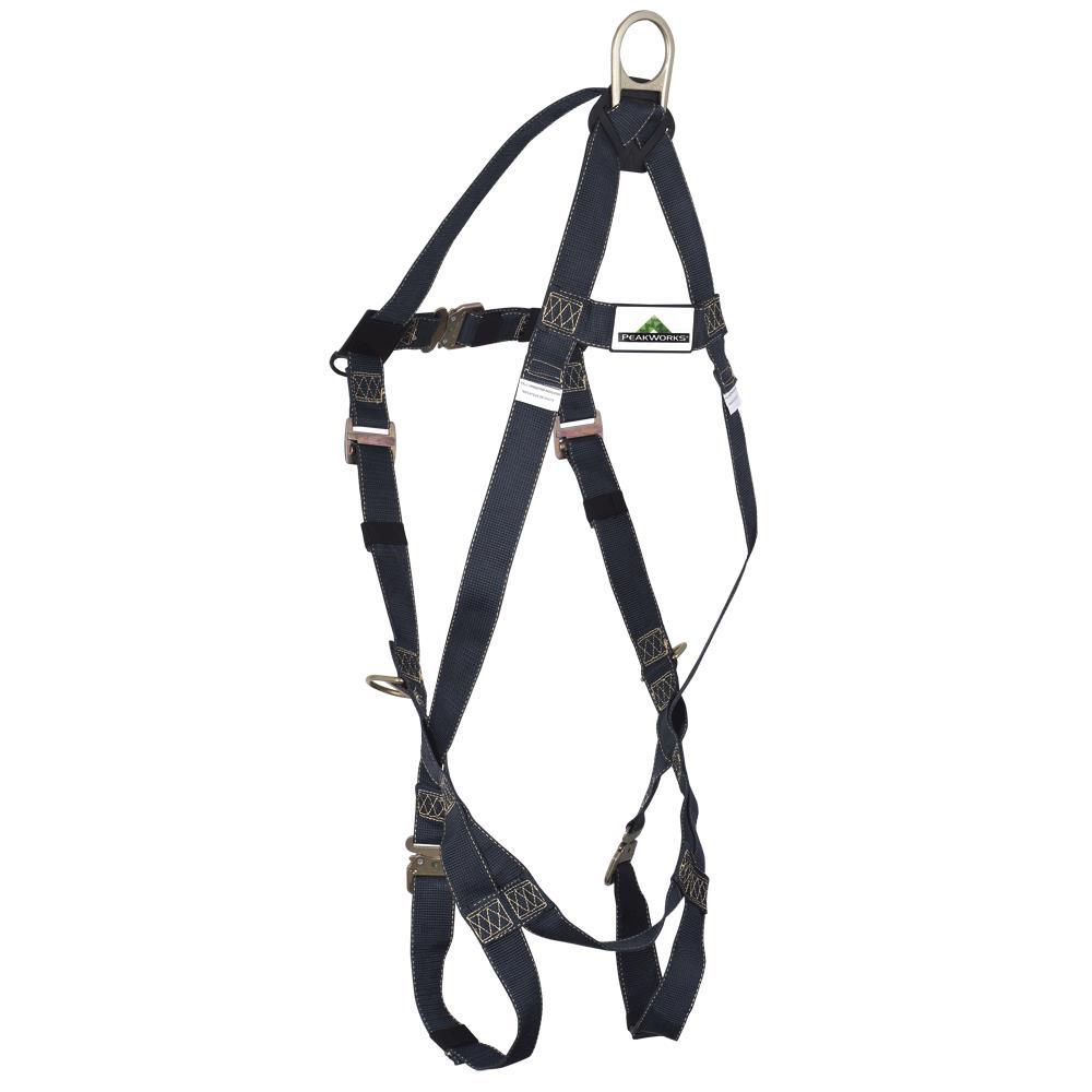 Safety Harness Welding and Arc Flash Series - Class AP - Stab Lock Chest Buckle