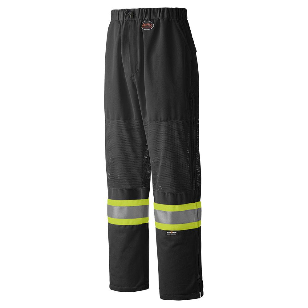Hi-Viz Traffic Safety Pant - Black - 4XL