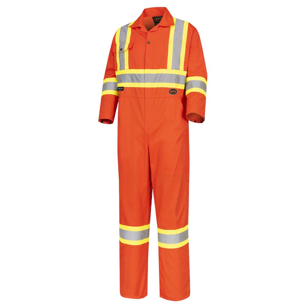 Orange Polyester/Cotton 7 oz Coverall - Tall - 62