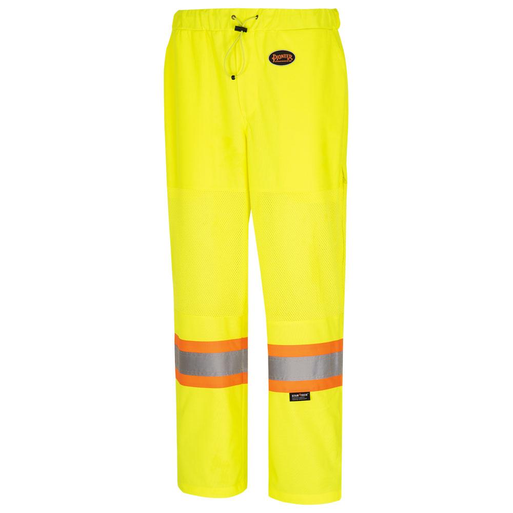 Women&#39;s Hi-Viz Traffic Safety Pants - Hi-Viz Yellow/Green - S