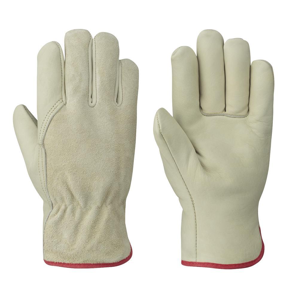 Insulated Driver&#39;s Cowgrain Glove - L