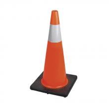 Pioneer V6200850-O/S - Premium PVC Flexible Safety Cone - 28"/70 cm - 4" High-Luminance Band