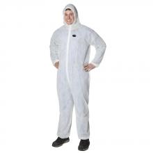 Pioneer V7013550-L - White Polypropylene Coverall - L