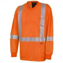 Pioneer V1052251-L - Hi-Viz Orange 50+ UV Protection, CoolPass® Ultra-Cool, Ultra-Breathable Long-Sleeved Shirt
