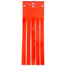 Pioneer V6021560-O/S - Hi-Viz Orange Shredded Flag - 6" x 18"