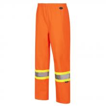 Pioneer V1081650-XS - Women's Hi-Viz Orange Waterproof 300D Polyester/PU Pants - XS