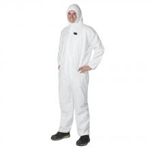 Pioneer V7016550-M - White Antistatic Microporous Coverall - M
