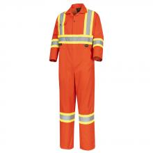 Pioneer V202051T-66 - Orange Polyester/Cotton 7 oz Coverall - Tall - 66