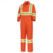 Pioneer V202051T-62 - Orange Polyester/Cotton 7 oz Coverall - Tall - 62