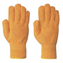 Pioneer V5010650-M - Orange Seamless Knit Criss-Cross Nylon Glove - M