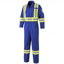 Pioneer V2540310-66 - Royal Blue Hi-Viz FR-Tech® 88/12 FR/ARC Rated 7 oz Coverall - 66