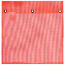 Pioneer V6301160-O/S - Polyethylene Mesh Flag with Grommets - 16" x 16"