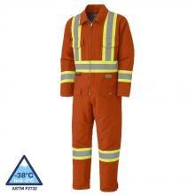 Pioneer V206095A-XS - Orange Quilted Cotton Duck Coverall - XS