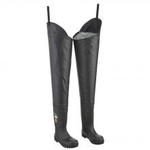 Pioneer V4720370-10 - Black Steel Toe/Plate Hip Wader - 10
