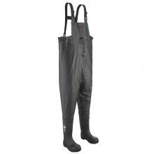 Pioneer V4720470-13 - Black Steel Toe/Plate Chest Wader - 13