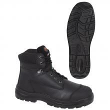 Pioneer V4610170-9 - Black Leather 6" Work Boot - 9
