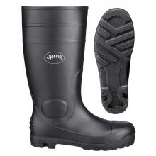 Pioneer V4710170-10 - Black PVC Plain Toe Boot - 10
