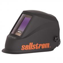 Sellstrom S26400 - Premium Series – Welding Helmet with Extra Large Blue Lens Technology ADF - Black